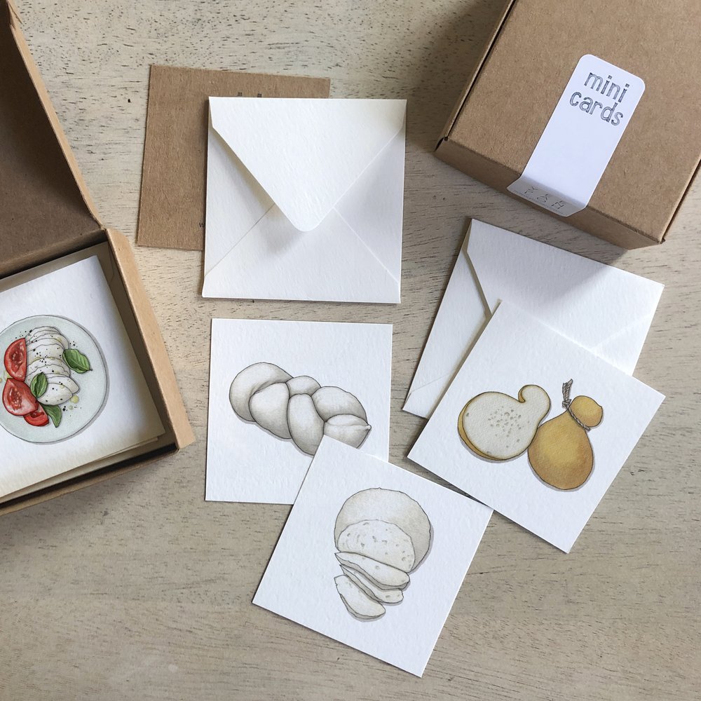 Mozzarella: Mini Cards Box Set — Yeesan Loh